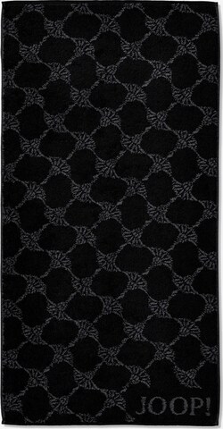 JOOP! Shower Towel in Black: front