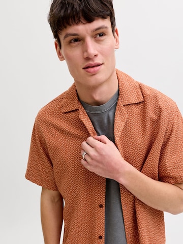 Comfort fit Camicia di JACK & JONES in marrone