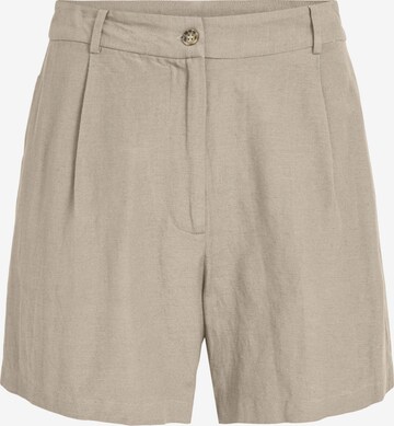 Pantaloni con pieghe 'PRISILLA' di VILA in grigio: frontale