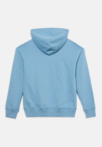 GAP Sweatshirt 'HERITAGE' in Blauw: terug