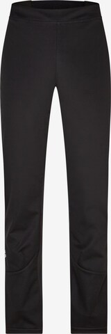 ZIENER Regular Workout Pants 'Narten' in Black: front