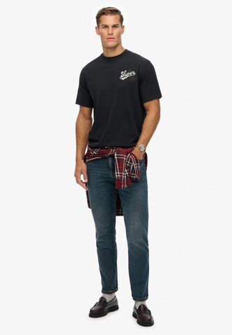 T-Shirt 'Tap Room' Superdry & Co en noir