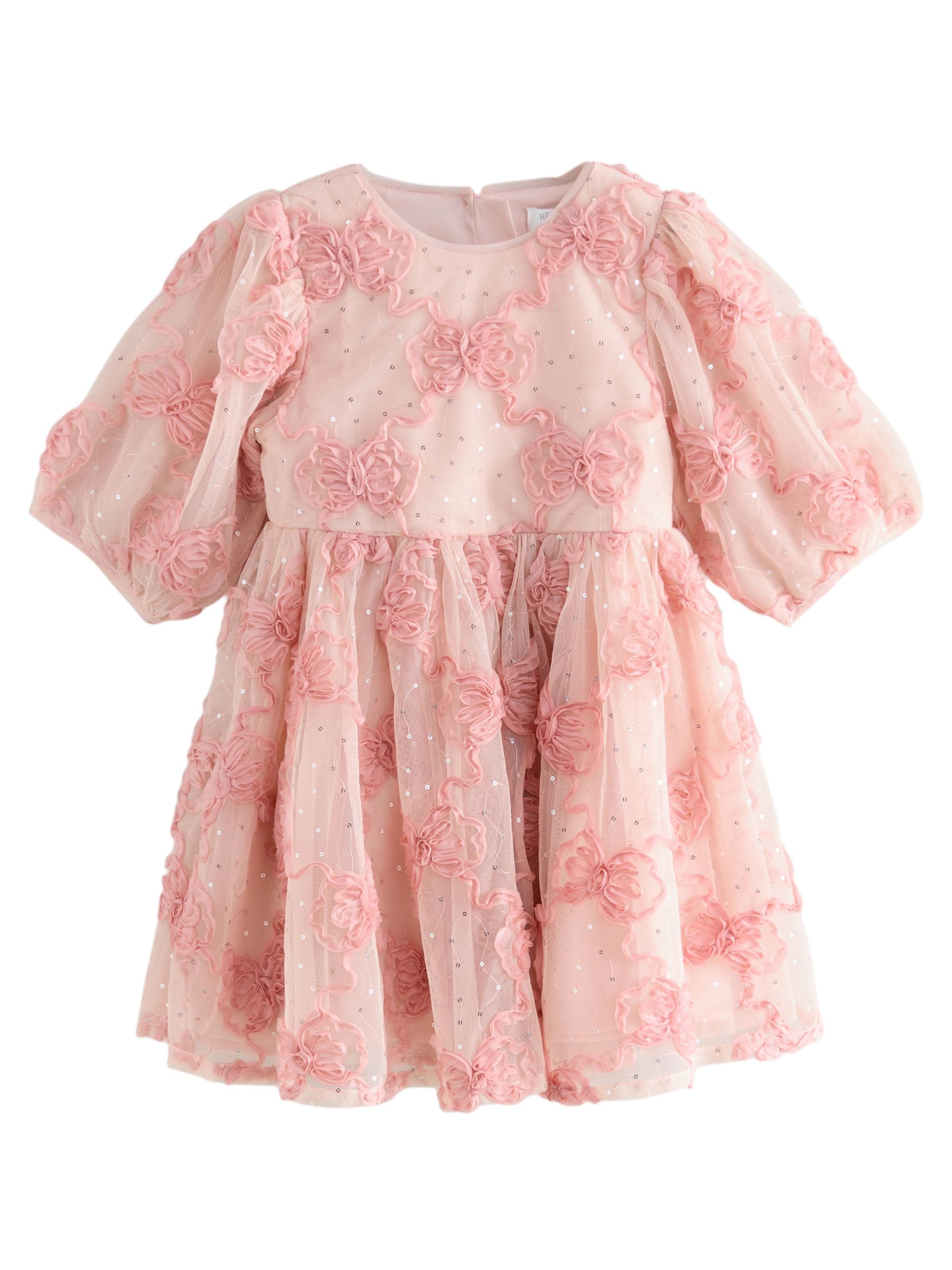 Next Φόρεμα σε ροζ: μπροστά