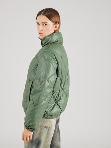 b.young Between-season jacket in Green