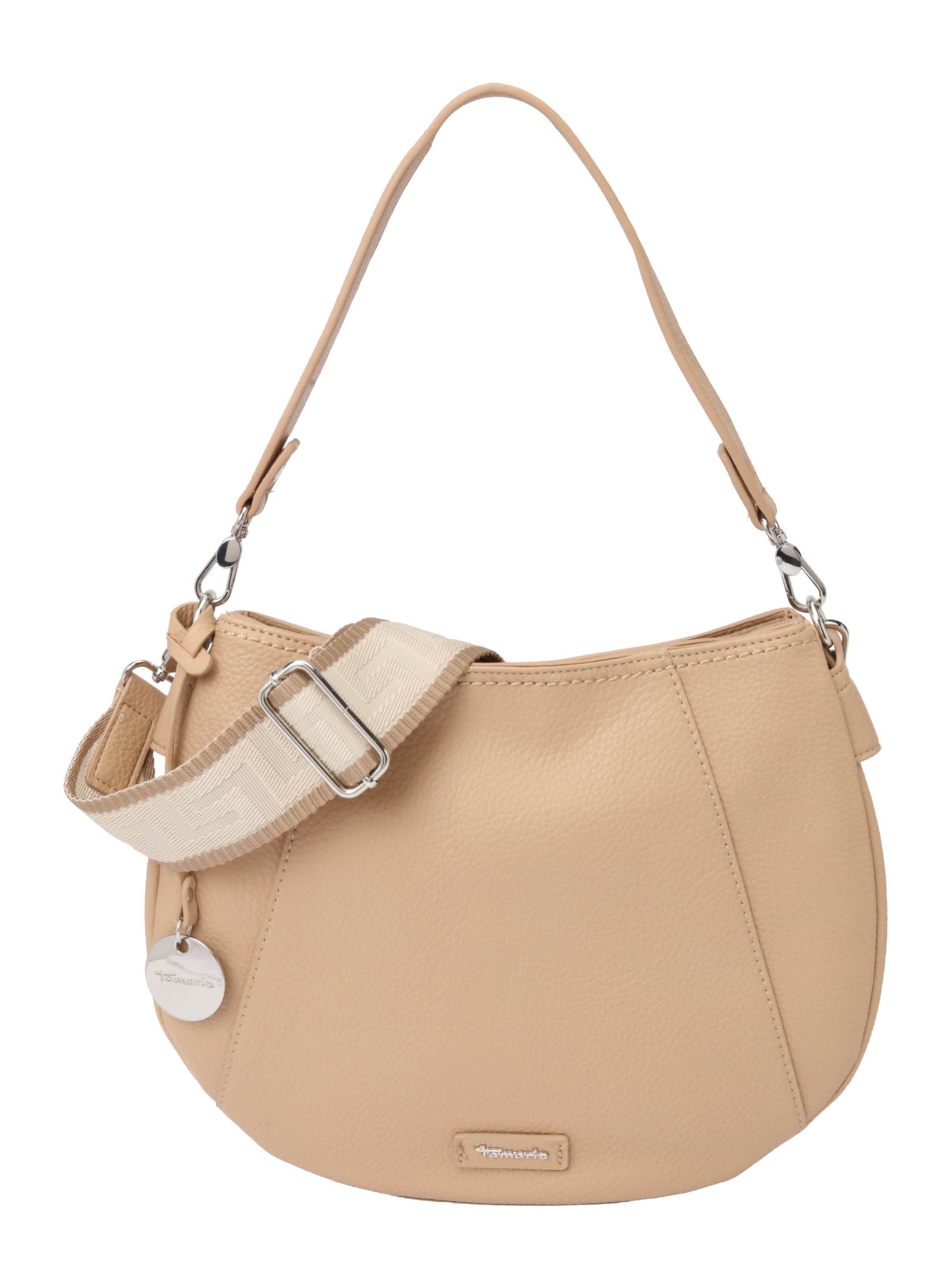 Tamaris Чанта за през рамо 'Kanelle' в бежово: отпред