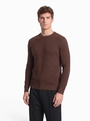 Only & Sons Pullover 'ONSHAY' in Braun: Vorderseite