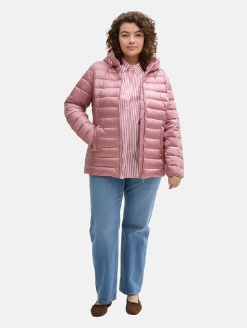 Tom Tailor Women + Winterjas in Roze