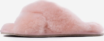 Gooce Slipper 'Furry' in Pink: front