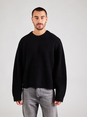 Won Hundred Sweater in Black: front