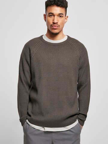 Urban Classics Sweter w kolorze czarny: przód