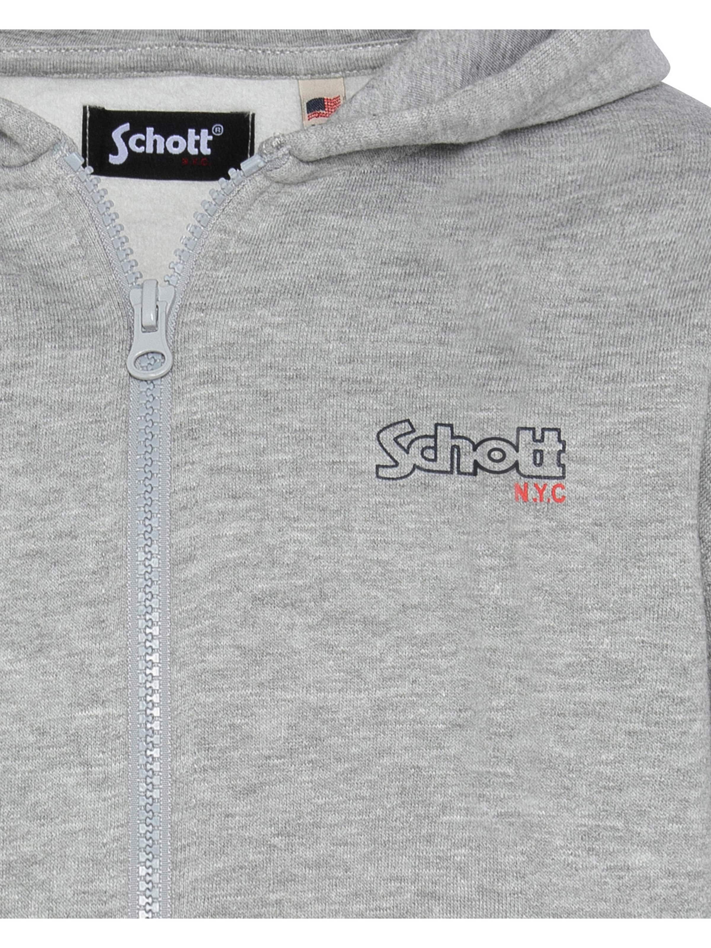 Sweat Schott NYC en gris