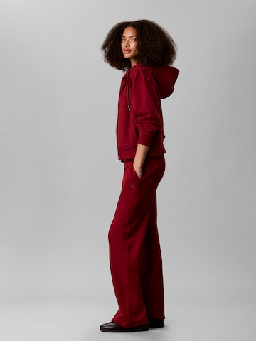 Veste de survêtement Calvin Klein Jeans en rouge