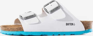 Ciabatta 'Atlas' di Bayton in bianco: frontale