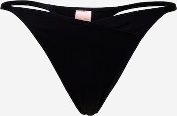 HunkemöllerTanga gaćice 'VIVIANNE' - crna boja: prednji dio