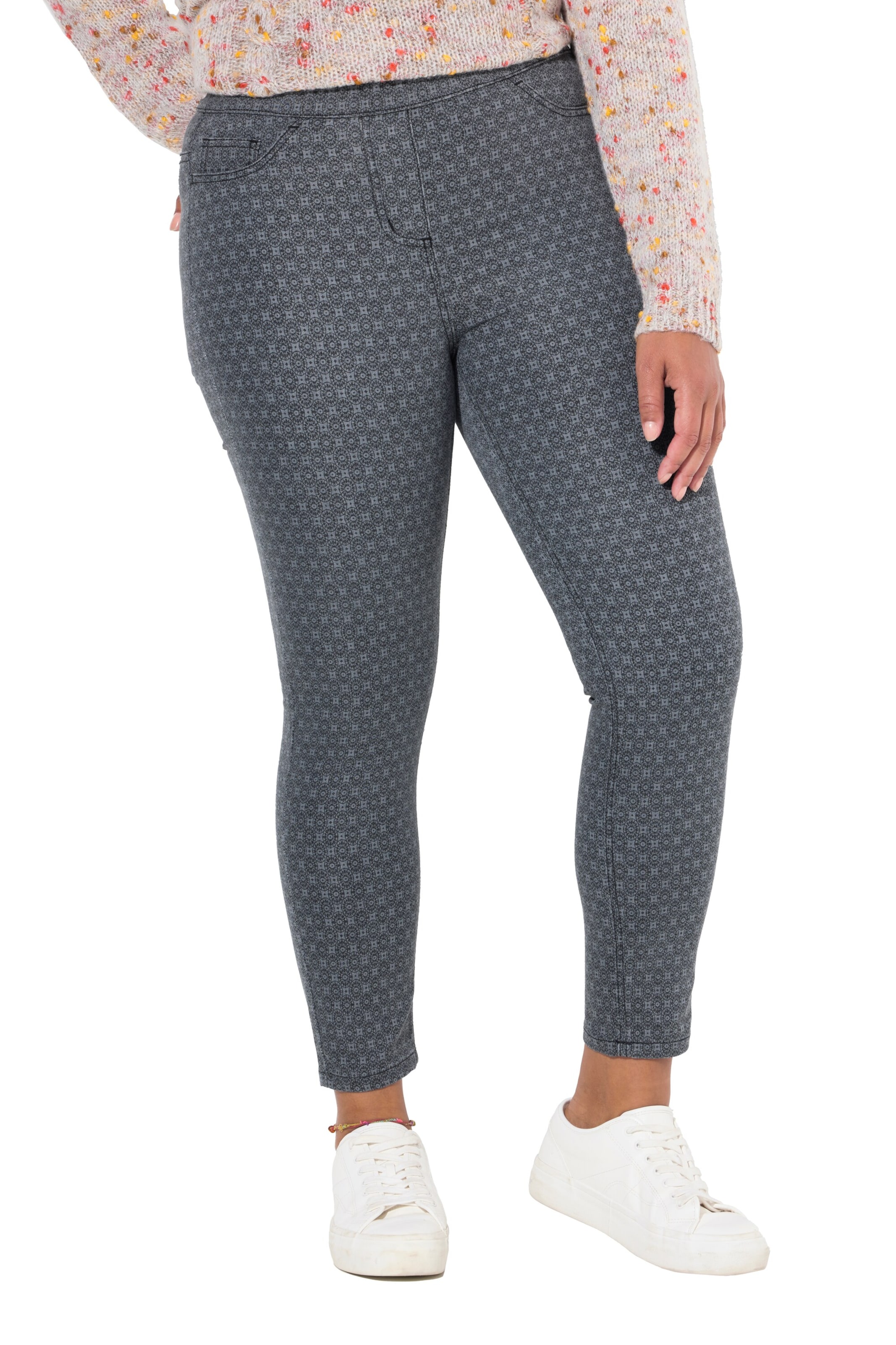 Janet & Joyce Slimfit Jeggings in Grijs