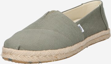 TOMS Espadrilles 'ALPARGATA ROPE' in Green: front
