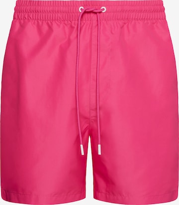 Calvin Klein Swimwear Zwemshorts in Roze: voorkant