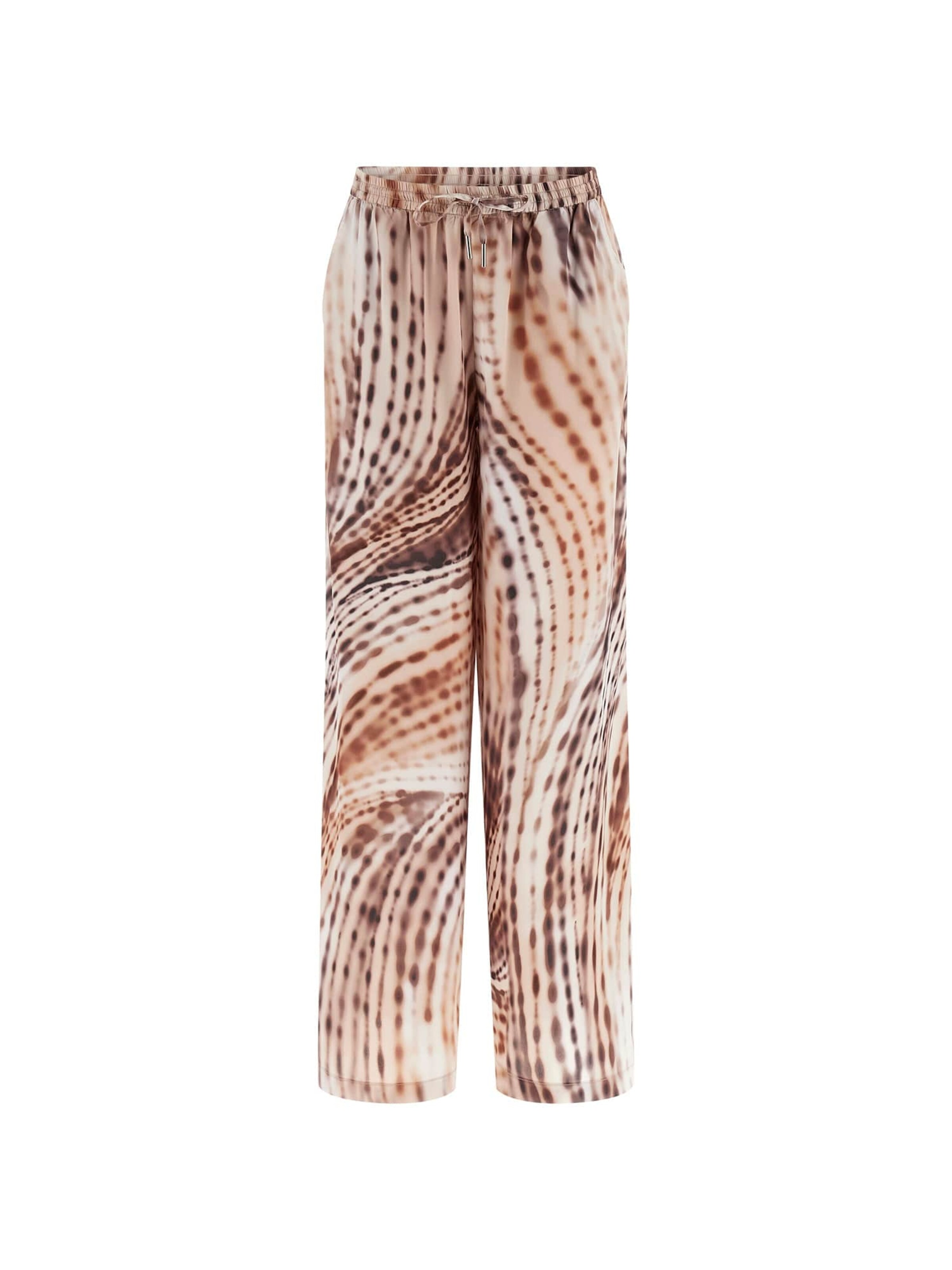 GUESS Slim fit Pants in Brown: front