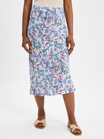 Marie Lund Skirt in Blue: front