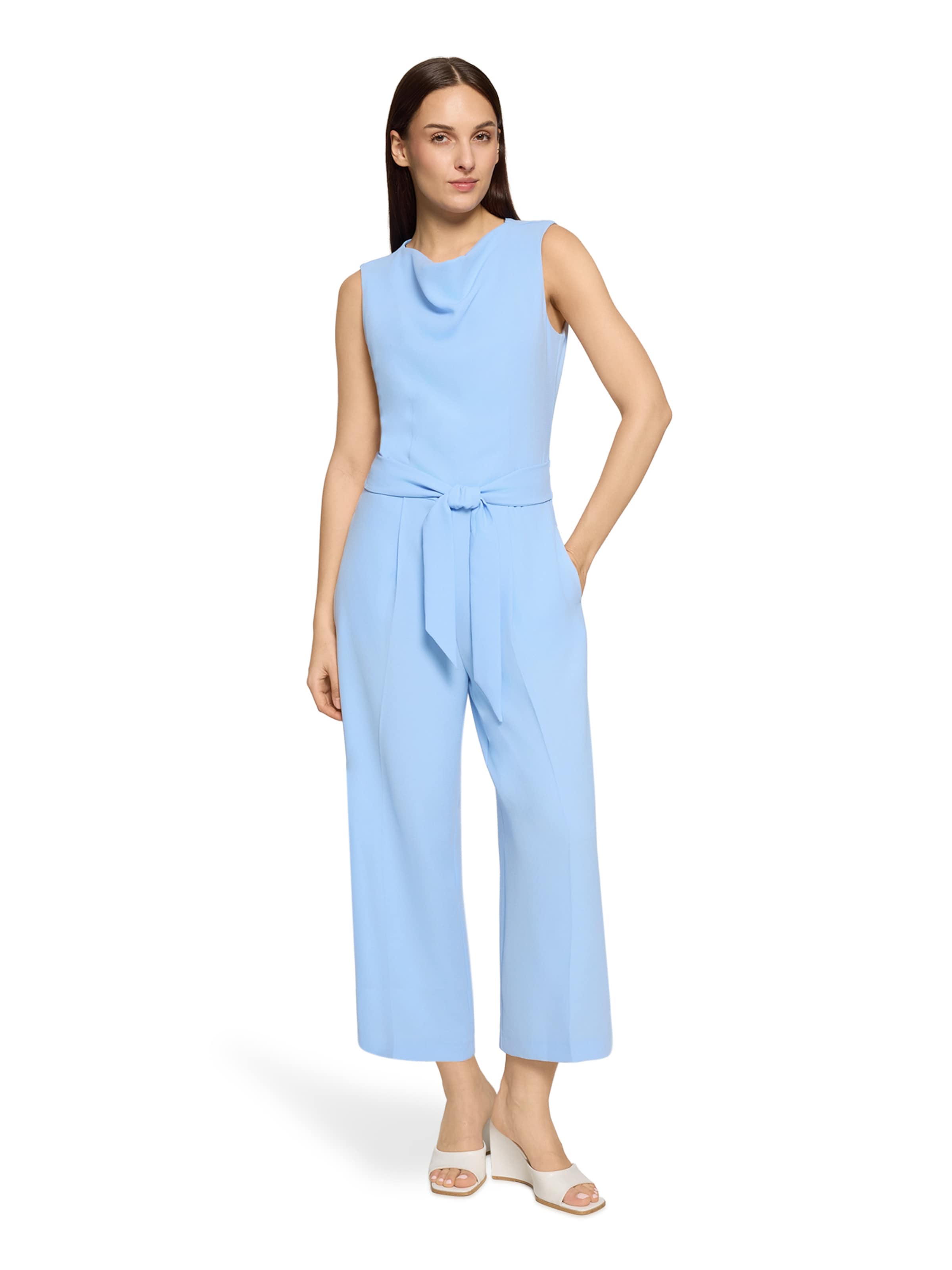 Tuta jumpsuit di Betty & Co in blu: frontale