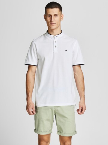 JACK & JONES Shirt 'JJEPaulos' in White: front