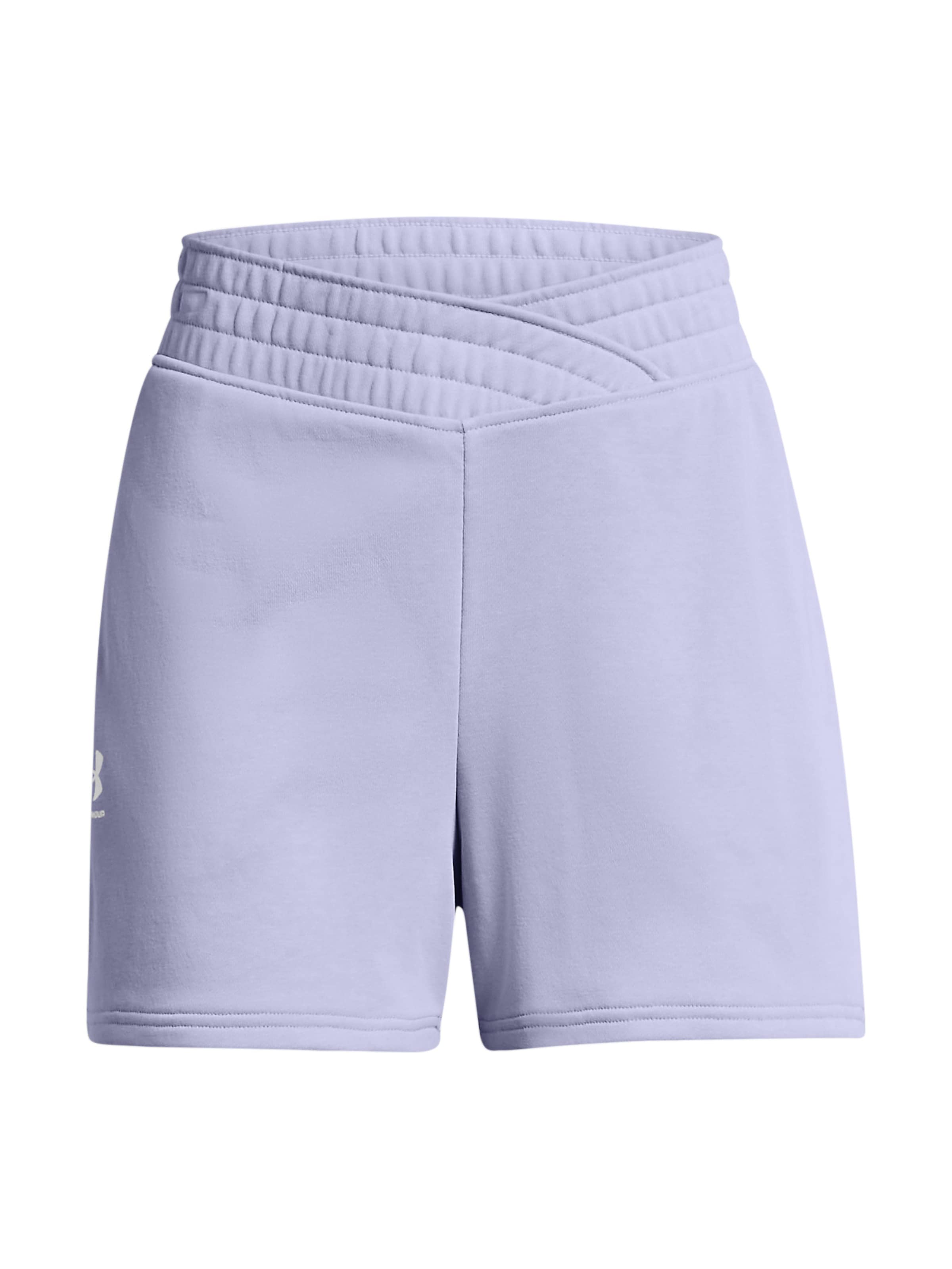 UNDER ARMOUR Sports trousers 'Rival Terry' in Purple: front