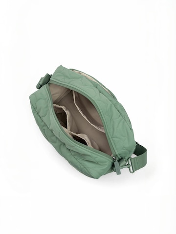 Done by Deer - Mala ' Quilted ' em verde: topo