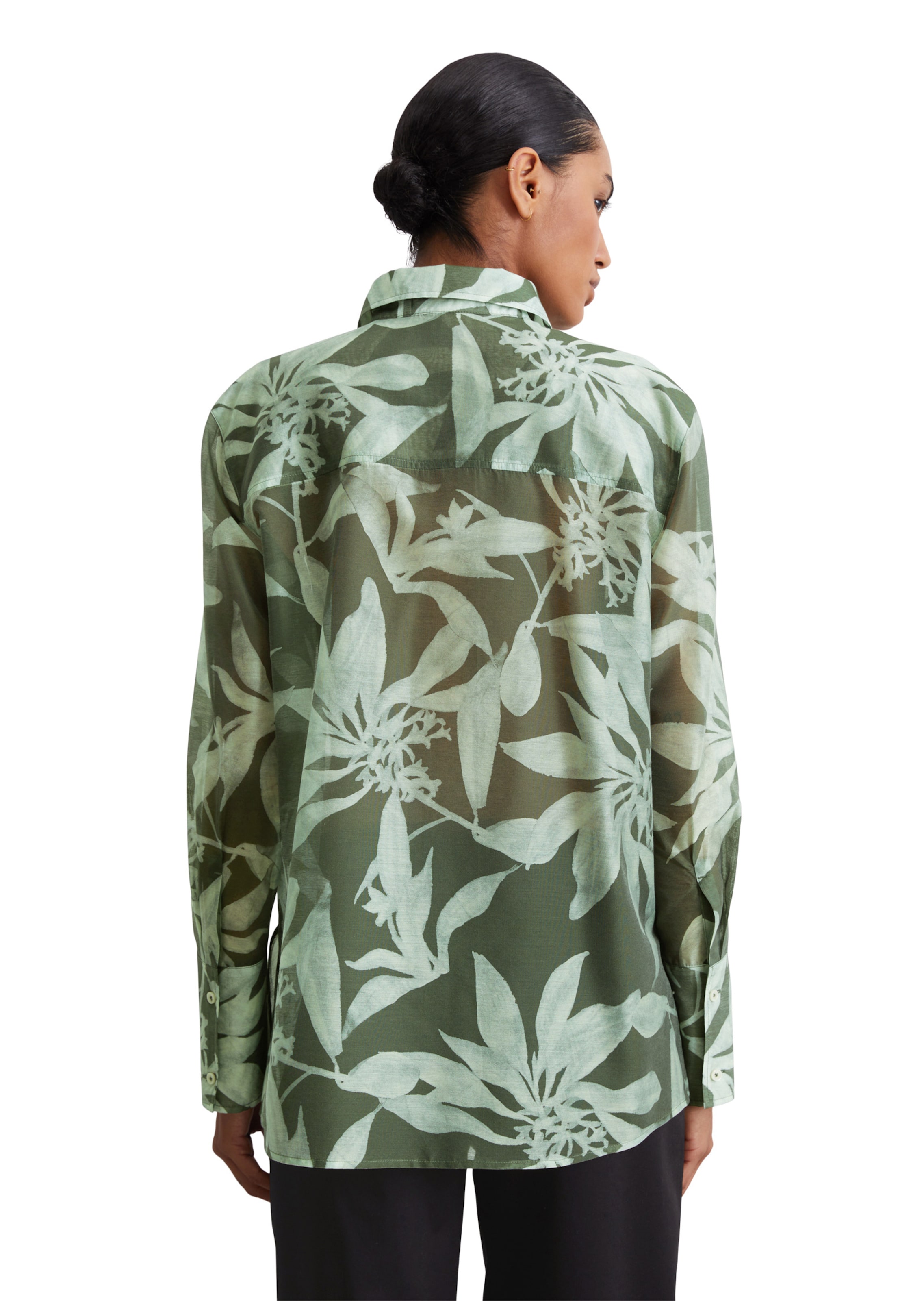 Marc O'Polo Bluse in Grün