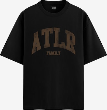 T-Shirt 'ATLR FAMILY ESSENTIALS' ATELIER OF FAITH en noir : devant