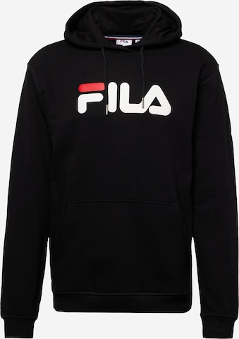 FILA Sportsweatshirt 'BARUMINI' in Zwart: voorkant