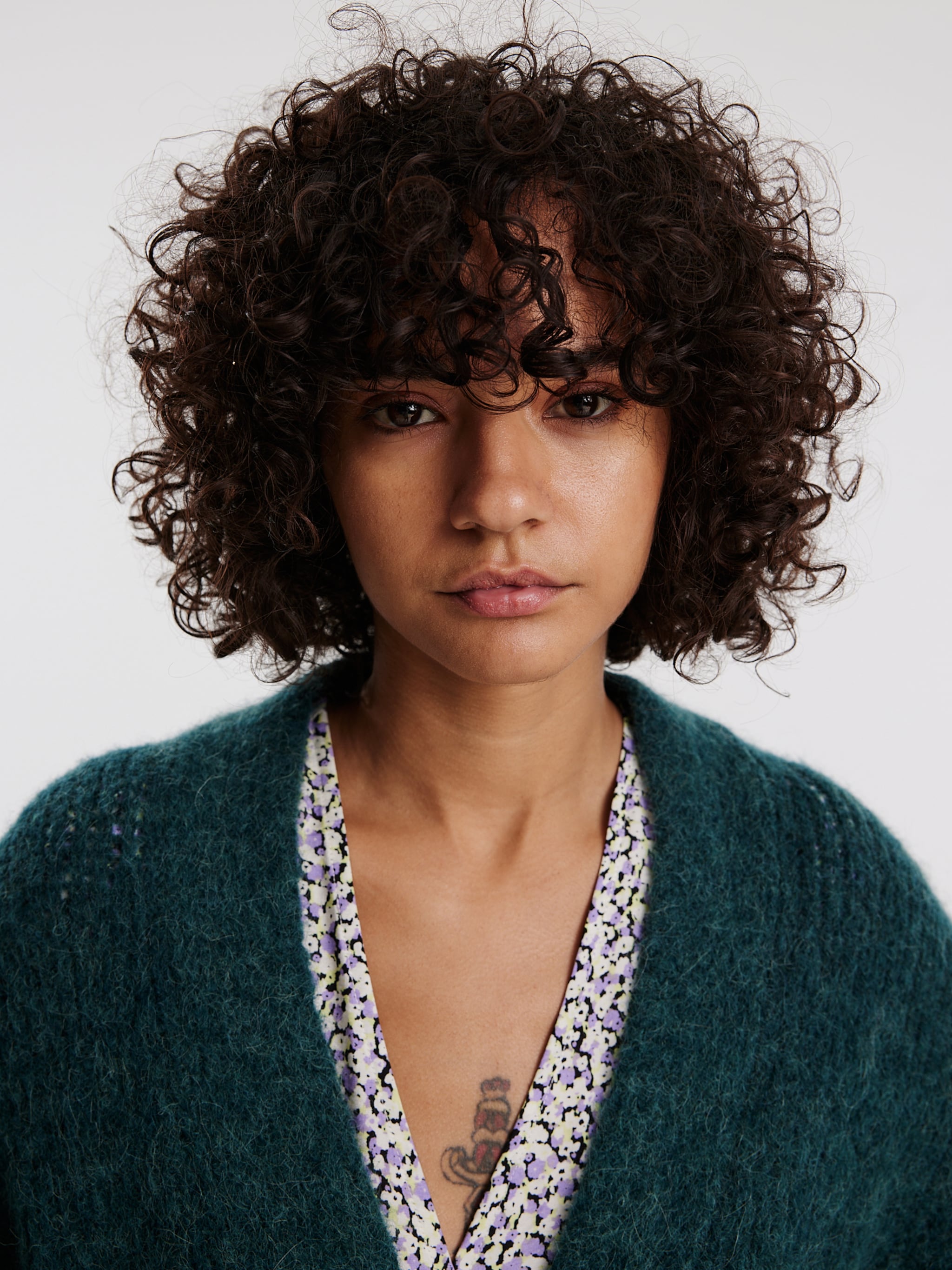 EDITED Produkter Cardigan mørkegrøn