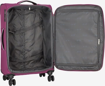 D&N Suitcase Set in Purple