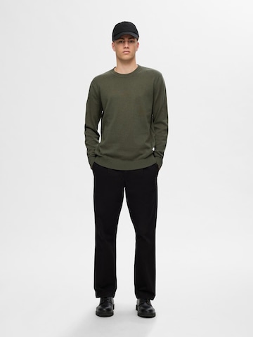 SELECTED Pullover 'SLHBERG' in Grün