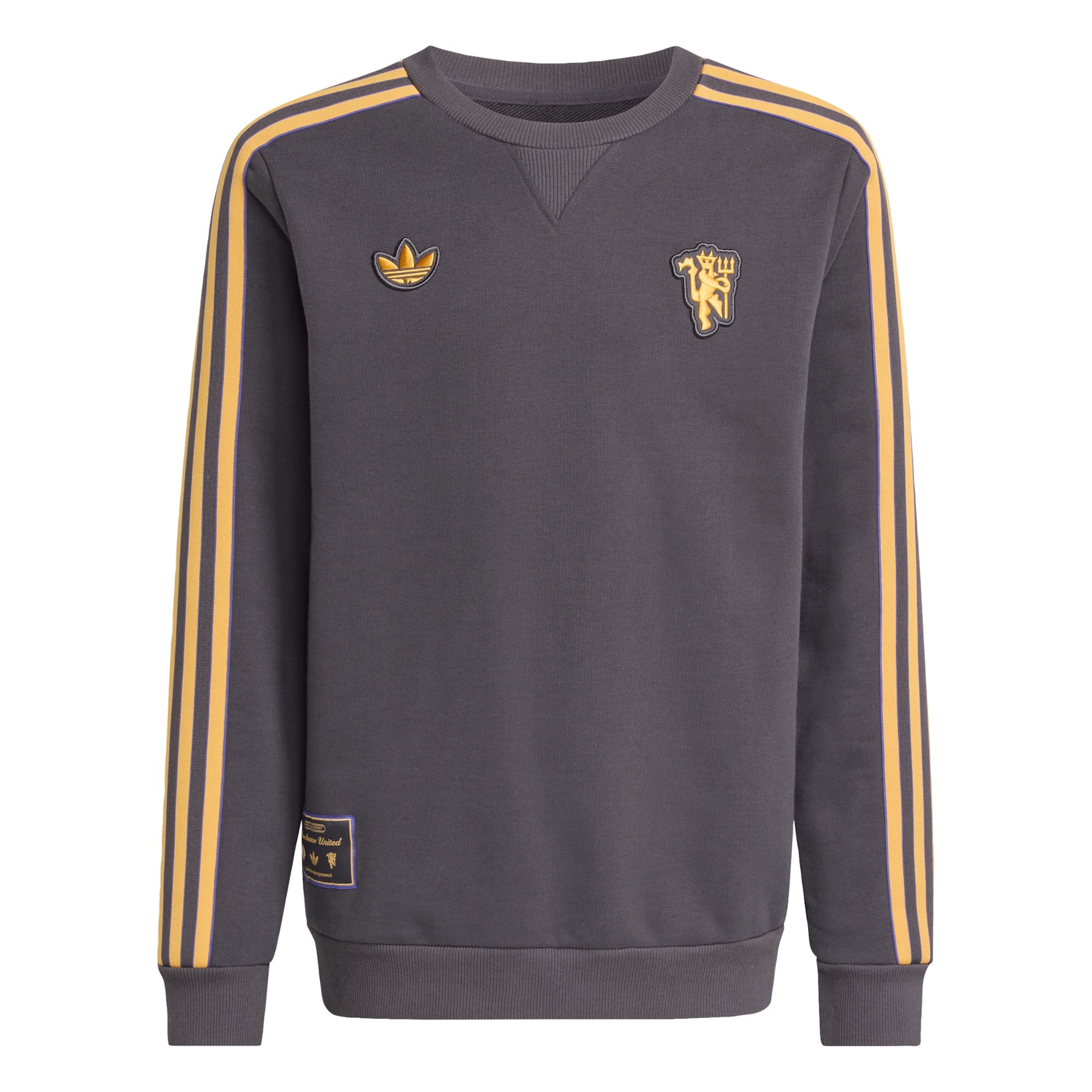 Sweat 'Manchester United Terrace Icons' ADIDAS ORIGINALS en noir : devant