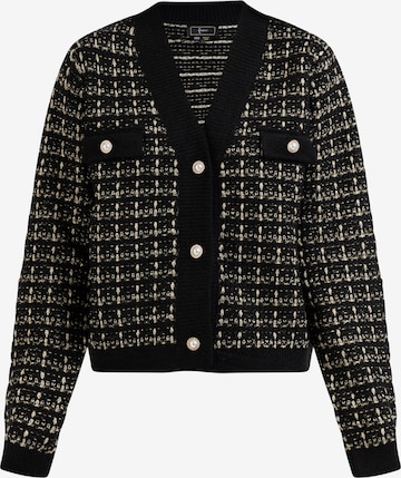 Cardigan faina en noir : devant