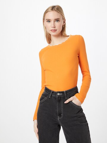 T-shirt ESPRIT en orange : devant