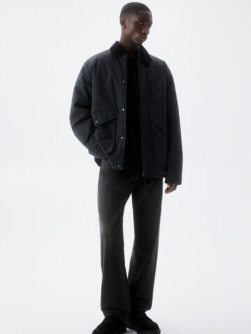 Pull&Bear Between-Season Jacket in Black