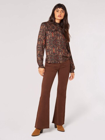 Chemisier ' ' Apricot en marron