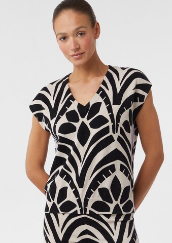 comma casual identity Sweater in Black: front