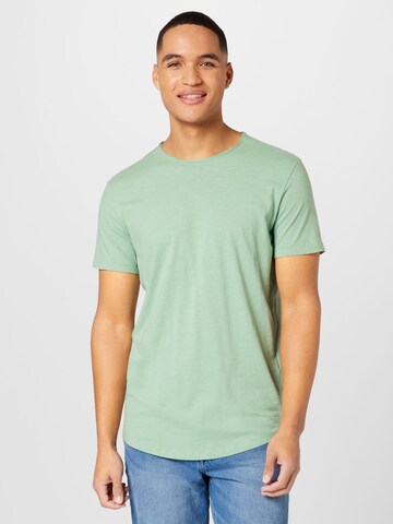 JACK & JONES - Camiseta 'BASHER' en verde: frente