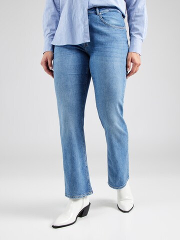 ONLY Carmakoma Boot cut Jeans 'CAREverly' in Blue: front