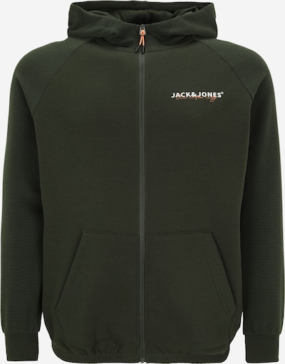 Jack & Jones Plus Gornji dio trenirke 'JJTHATCHER' u tamno zelena, Pregled proizvoda
