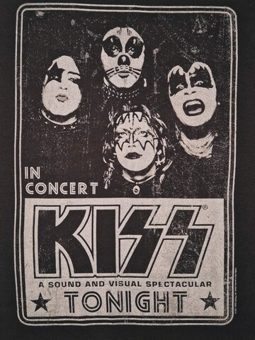 Felpa 'Kiss - Concert poster  Sweatshirt' di Kiss in nero