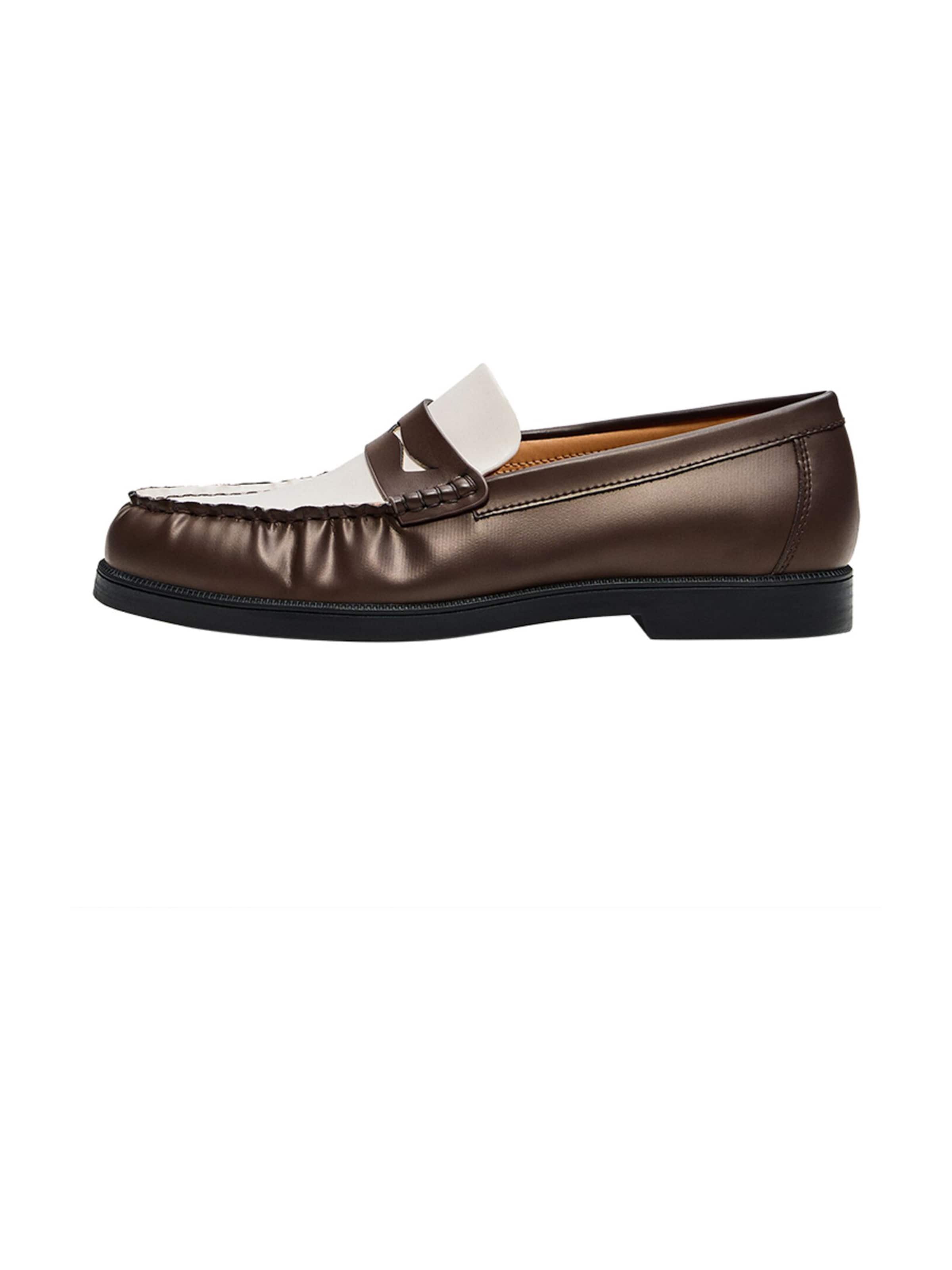 Bershka Slipper – hnědá