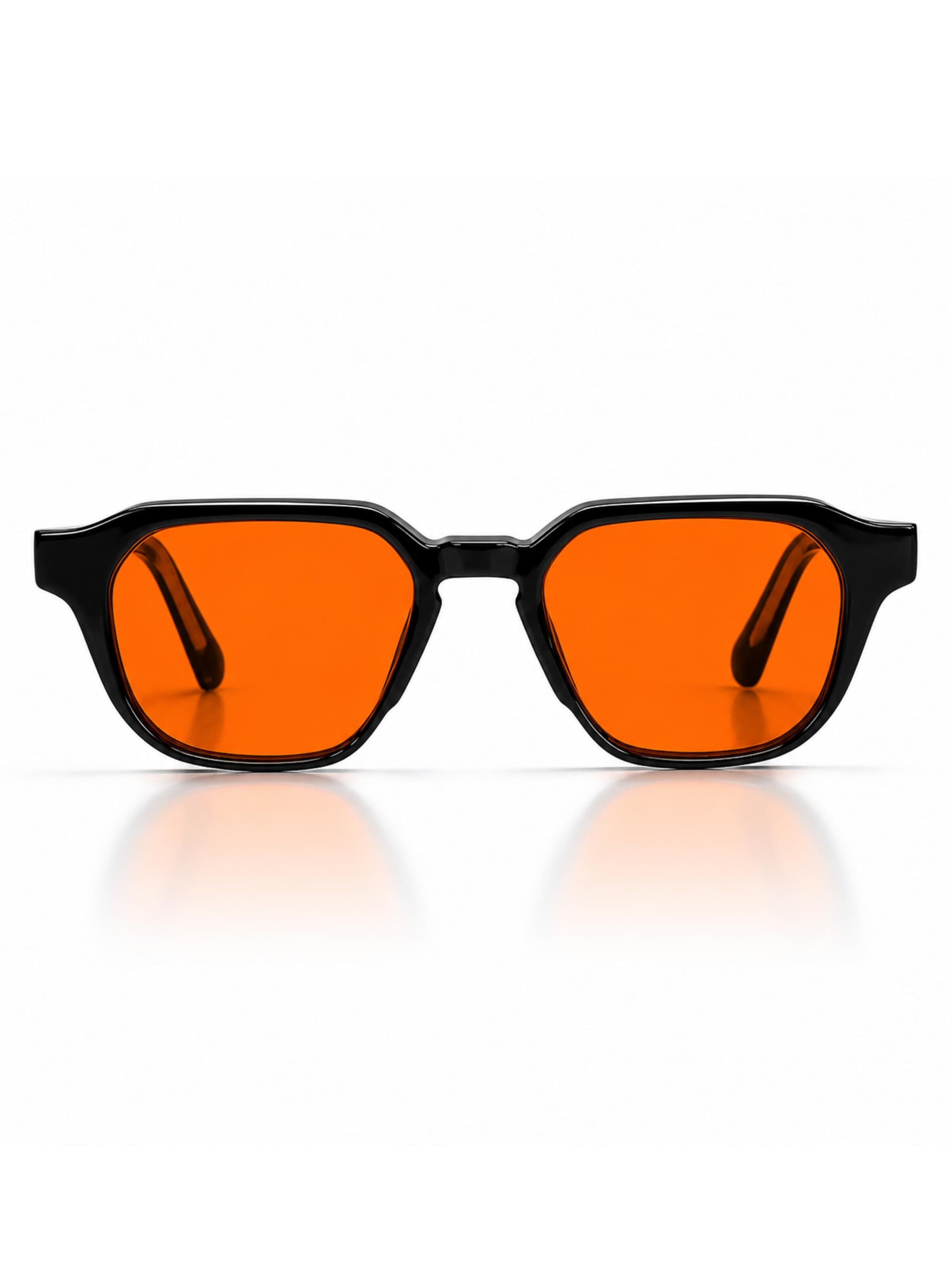 Lunettes 'Meridian' Melato en orange : devant