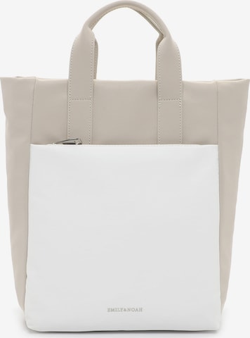 Emily & Noah Backpack ' E&N Bettina ' in White: front