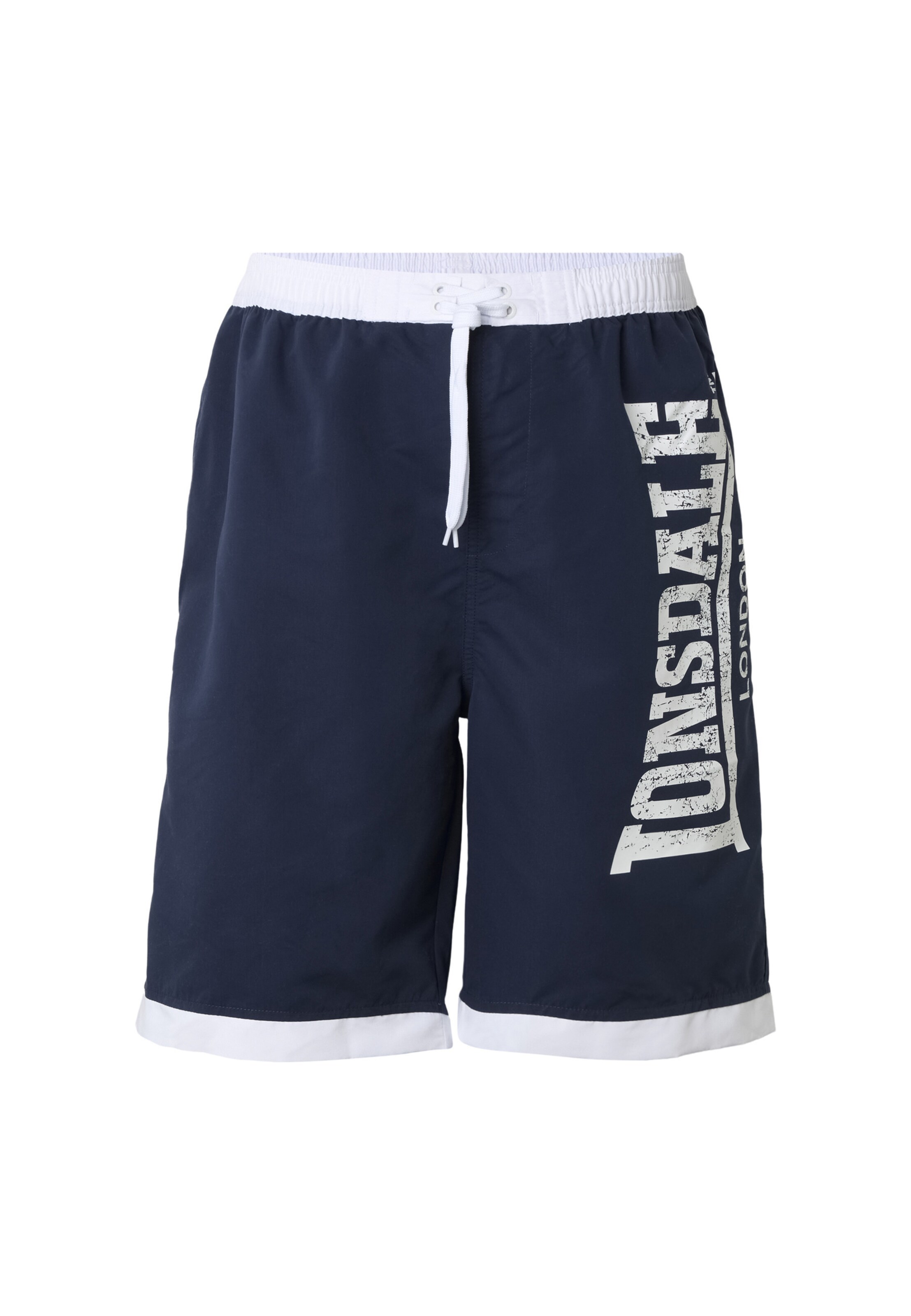 LONSDALE Board Shorts 'Clennell ' in Blue: front