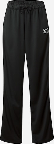 Nike Sportswear Loosefit Byxa 'AIR BREAKAWAY' i svart: framsida