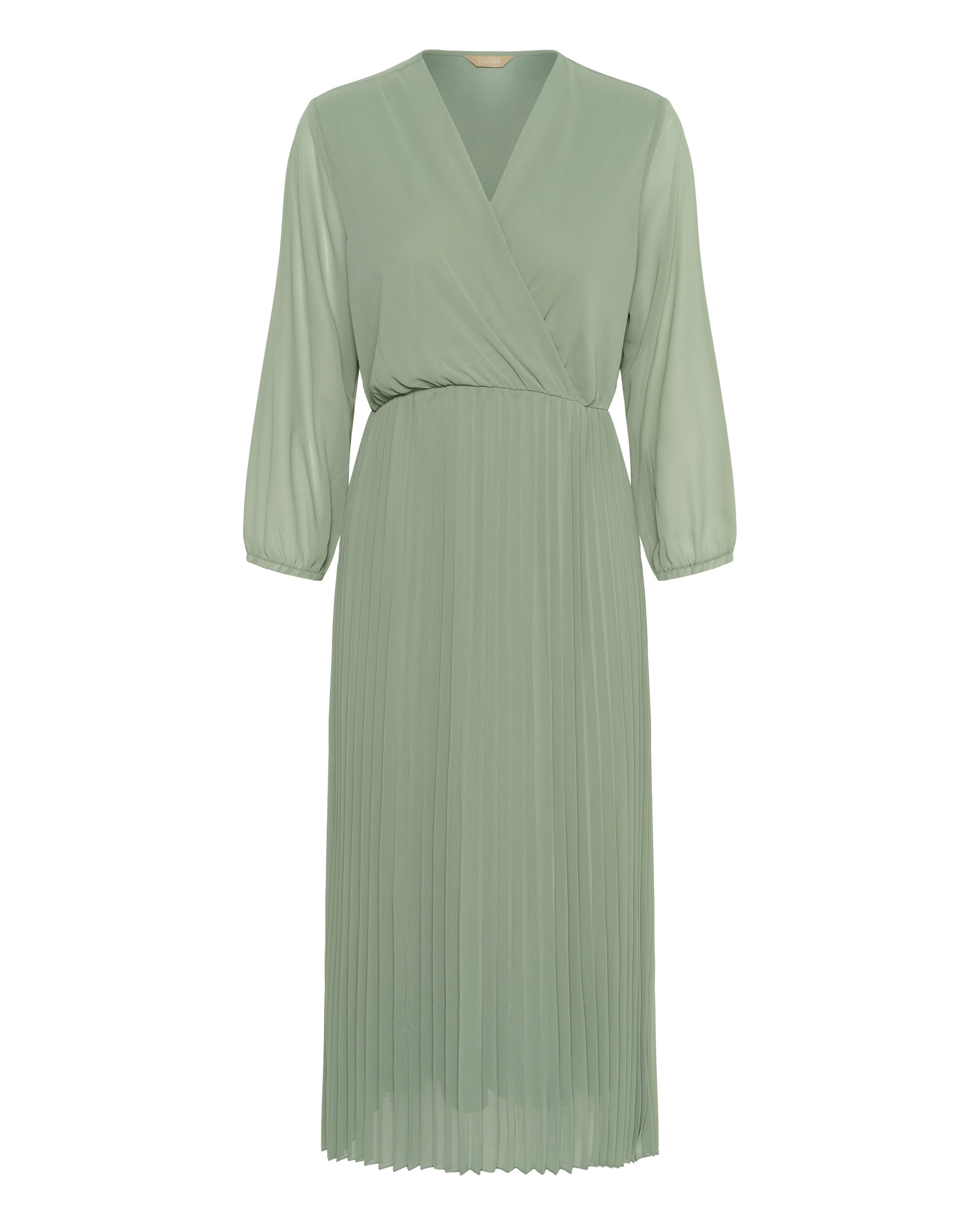 CULTURE Kjole 'CUkila' i grøn: forside