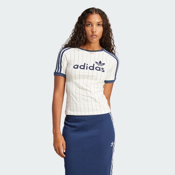 T-shirt 'Cali' ADIDAS ORIGINALS en blanc : devant